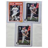 Lot of 3 Shohei Ohtani Baseball Cards 2025 Topps All-Star #90AS-2, 2025 Topps Series Two #400