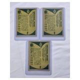 Lot of 3 Michael Irvin Super Rookie Football Cards - Dallas Cowboys Cards