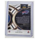 Josh Allen 2023 Panini Select Silver Holo Prizm #200 - Buffalo Bills Football Card
