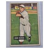 Dick Kokos 1951 Bowman #68 - St. Louis Browns Vintage Baseball Card