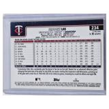 Brooks Lee Rookie 2025 Topps Chrome Cracked Ice #234 - Minnesota Twins Baseball Card