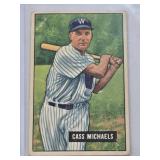Cass Michaels 1951 Bowman #132 - Washington Senators Vintage Baseball Card