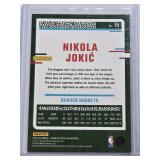 Nikola Jokic 2022-23 Panini Donruss Optic Pink Refractor Prizm #19 - Denver Nuggets Basketball Card