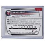 Walker Jenkins Rookie 2025 Bowman Chrome Sapphire #BCP-1 - Minnesota Twins Baseball Card