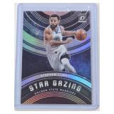 Stephen Curry 2022-23 Panini Donruss Optic Star Gazing Silver Prizm #10 - Golden State Warriors Basketball Card