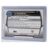 JJ McCarthy Rookie 2022 Bowman Chrome University #48 - Michigan Wolverines Football Card