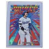 Shohei Ohtani 2025 Topps Chrome Refractor Power Players Insert #PP-25 - Los Angeles Dodgers Baseball Card