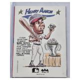Hank Aaron 1990 Collect-A-Books - Atlanta Braves