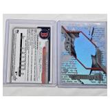 Lot of 2 Rafael Devers Baseball Cards Including a Rooke and Sapphire