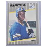 Ken Griffey Jr. Rookie 1989 Fleer #548 - Seattle Mariners Baseball Card