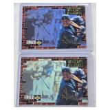 Lot of 2 Ken Griffey Jr. Baseball Cards Featuring 1994 Upper Deck Home Run All-Stars Set