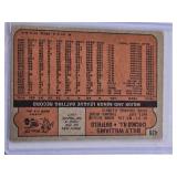Billy Williams 1972 Topps #439 - Chicago Cubs Vintage Baseball Card
