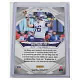 Will Reichard Rookie 2024 Panini Phoenix Silver Holo #247 and Numbered 259/399 - Minnesota Vikings Football Card