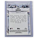 Mike Trout 2022 Topps Chrome Diamond Greats Refractor #DGC-1 - Los Angeles Angels Baseball Card