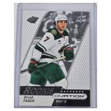 Brock Faber Rookie 2023-24 Upper Deck Ovation #102 - Minnesota Wild Hockey Card