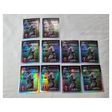 Lot of 10 Austin Martin Rookie Topps Chrome Refractors - Minnesota Twins