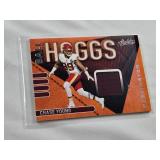 Lot of 6 NFL Relic Cards Including  Anthony Schwartz Rookie Materials, Ihmir Smith-MarsetteRookie Materials, Justice Hill Rookie Gear, Hunter Renfroe, and Chase Young Absolute Hoggs