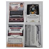 Lot of 7 - Miles Mastrobuoni Auto, Dexter Williams Auto 62/150, Trey Williams Auto 202/300, JT Thor Auto, Travis Harrison Auto, Tim Lopes Auto, and Larry Nance Jr. Auto