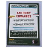 Anthony Edwards 2023-24 Panini Donruss Optic Prizm Pink #59 - Minnesota Timberwolves Basketball Card