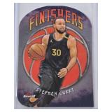 Stephen Curry 2025 Topps Finest Finishers Die Cut #F-5 - Golden State Warriors Basketball Card