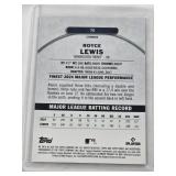 Royce Lewis 2025 Topps Finest Refractor #74 and Numbered 84/350 - Minnesota Twins Baseball Card