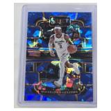 Shai Gilgeous-Alexander 2023-24 Panini Select Blue Cracked Ice Prizm #57 - Oklahoma City Thunder Basketball Card