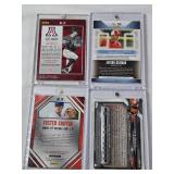 Lot of 8 Baseball Cards Most in Magnetic One Touches Featuring Jeison Guzman, Cadyn Grenier, Scott Kingery, Foster Griffin, Brian Serven, Bailey Falter, Brandon McCarthy, and A.J. Reed with Auto and N