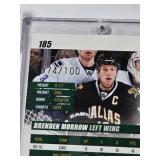 Lot of 8 Hockey Cards Most in Magnetic One Touch Cases Featuring Players Including Brenden Morrow, Dion Phaneuf, and Jaromir Jagr with Special Features Like Rookies and Limited Editions.
