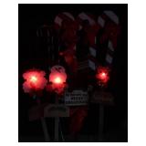 WOODEN OUTDOOR CHRISTMAS DECORATIONS.