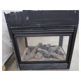 3 SIDED GAS FIRE PLACE