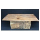 RARE REMINGTON TYPEWRITER BOX / MADE INTO COFFEE TABLE