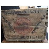 RARE REMINGTON TYPEWRITER BOX / MADE INTO COFFEE TABLE