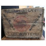 RARE REMINGTON TYPEWRITER BOX / MADE INTO COFFEE TABLE