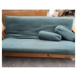 LARGE FUTON WITH MATTRESS AND PILLOWS