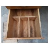 HUGE WOOD WORK BENCH WITH LIGHTS