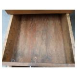 HUGE WOOD WORK BENCH WITH LIGHTS