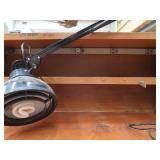 HUGE WOOD WORK BENCH WITH LIGHTS