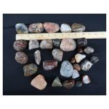 AGATES AND POLISHED ROCKS