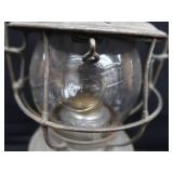RARE NORTHWESTERN LINE SWITCHMANS RAILWAY LANTERN