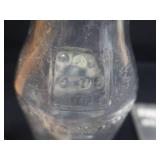 VINTAGE POLLY GAS MOTOR OIL BOTTLE WITH SPOUT / ORIGINAL BOX