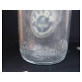 VINTAGE POLLY GAS MOTOR OIL BOTTLE WITH SPOUT / ORIGINAL BOX