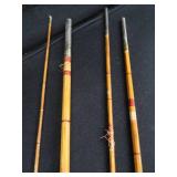 VINTAGE BAMBOO FLY ROD AND VINTAGE MAGAZINES