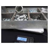 GALVANIZED BOX FILLED WITH NEW ELECTRICAL