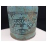 MINNEAPOLIS MOLINE OIL CAN / FLYER