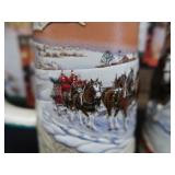 COLLECTIBLE BUDWEISER HOLIDAY STEINS.