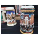 COLLECTIBLE BUDWEISER HOLIDAY STEINS