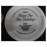 COLLECTIBLE BUDWEISER HOLIDAY STEINS