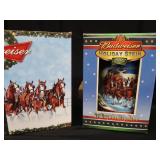 COLLECTIBLE BUDWEISER HOLIDAY STEINS.