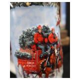 COLLECTIBLE BUDWEISER HOLIDAY STEINS.