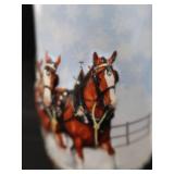 COLLECTIBLE BUDWEISER HOLIDAY STEINS.